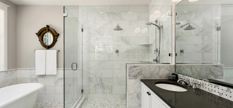 bathroom shower door installation in Kissimmee